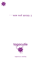 bundle of 10 cutie cards